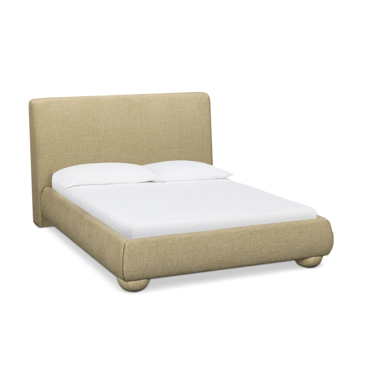 Rayne Textured Fabric Bed - TOV-B54946