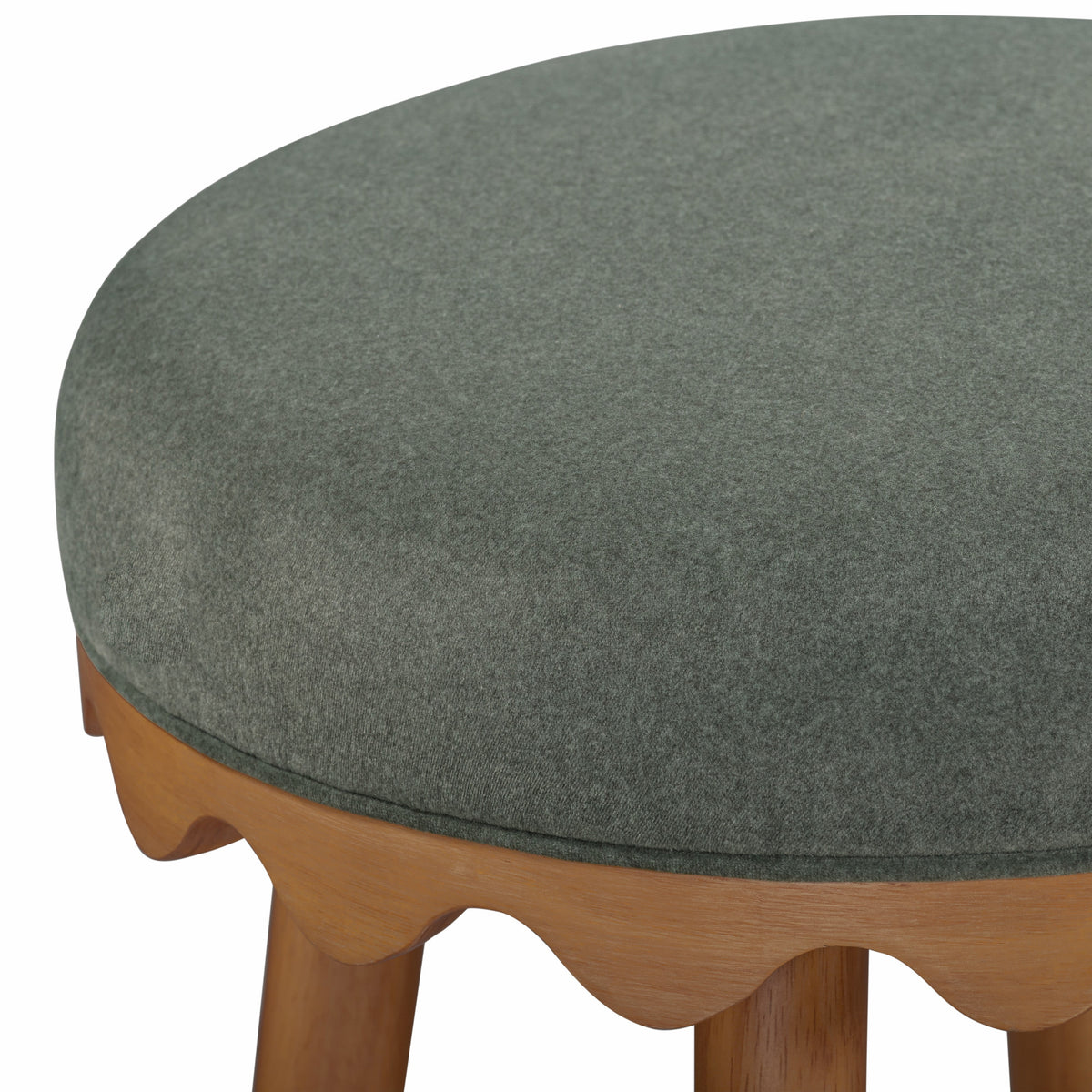 Oodle Performance Vegan Mohair Bar and Counter Stool - TOV-D54968