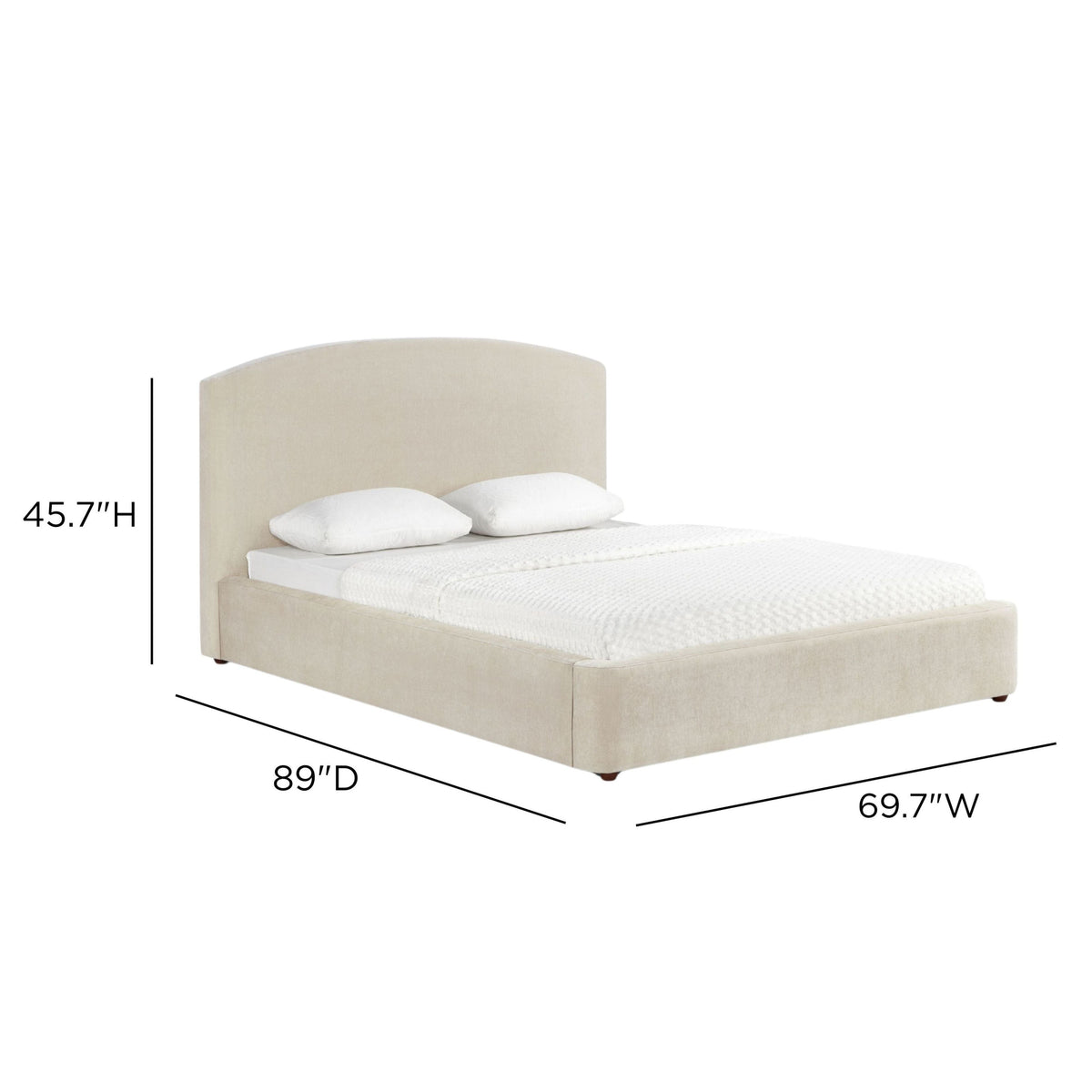 Leah Performance Chenille Bed - TOV-B69450