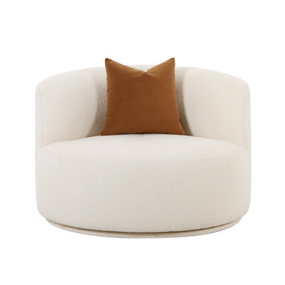 Fickle Swivel Accent Chair - TOV-S68671
