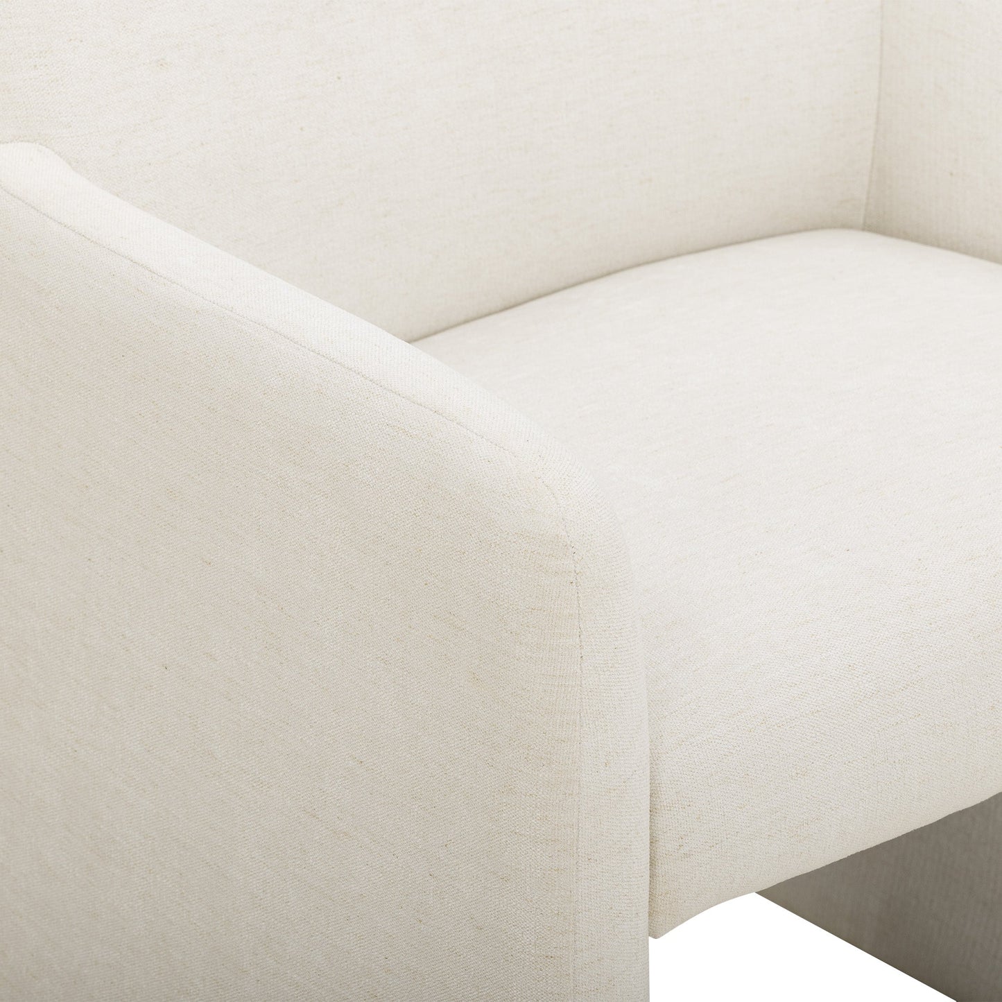 Crawley Performance Linen Chenille Dining Chair - TOV-D54993