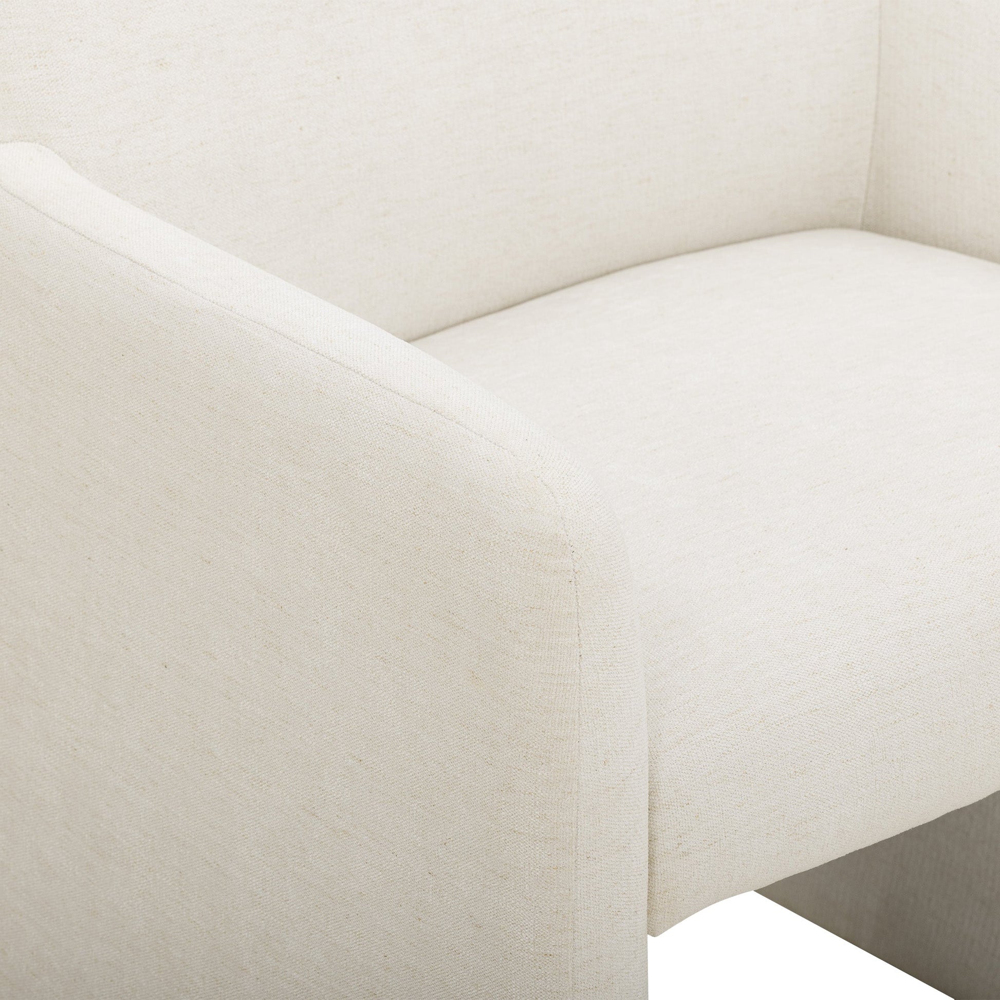 Crawley Performance Linen Chenille Dining Chair - TOV-D54993