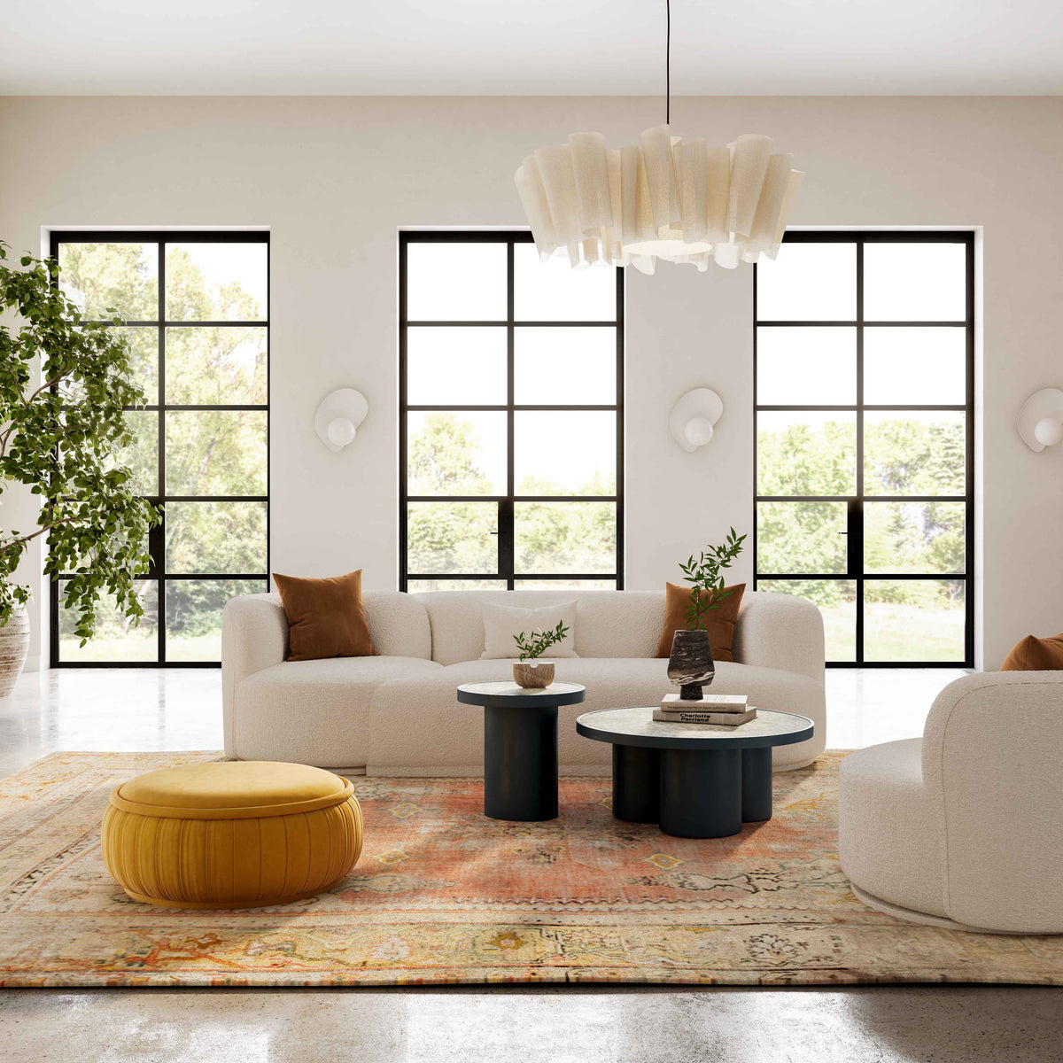 Fickle Swivel Accent Chair - TOV-S68671