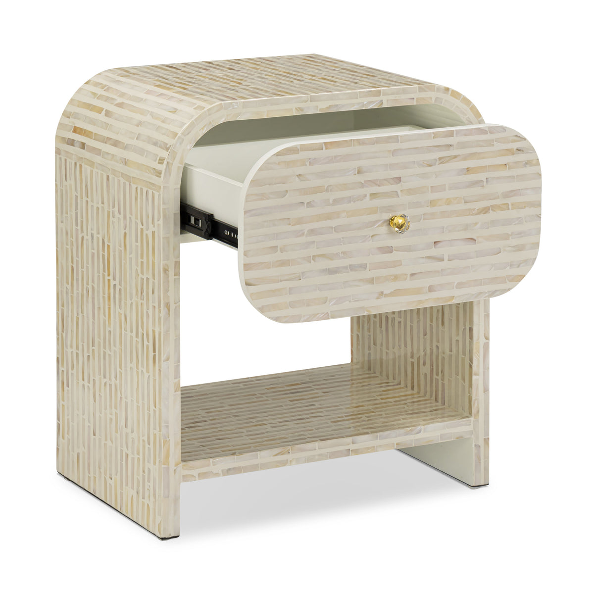 Borno Mother of Pearl Nightstand - TOV-B54951