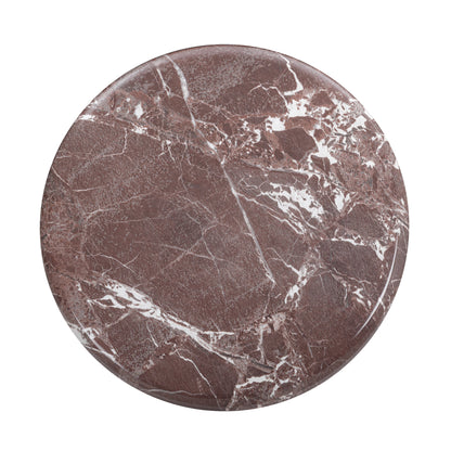 Juju 2-Piece Faux Marble Indoor/Outdoor Nesting Coffee Table Set