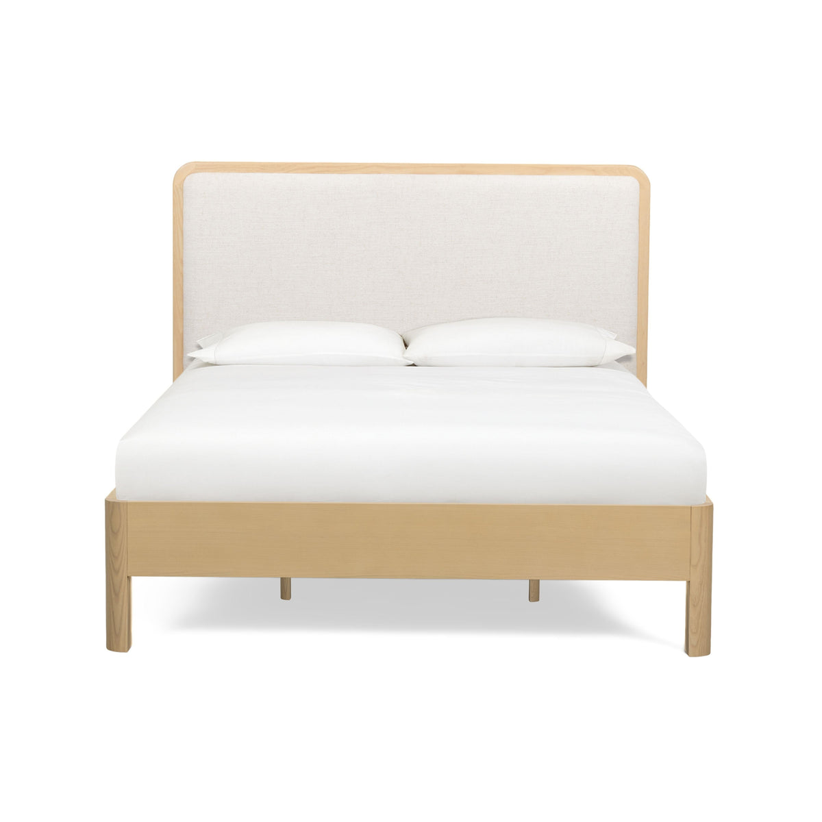 Rafaelle Natural Solid Ash Bed - TOV-B55025