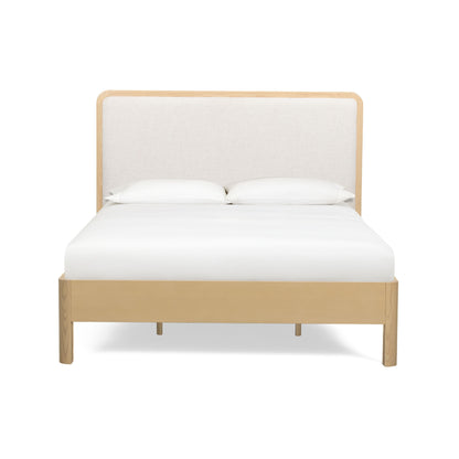 Rafaelle Natural Solid Ash Bed - TOV-B55025