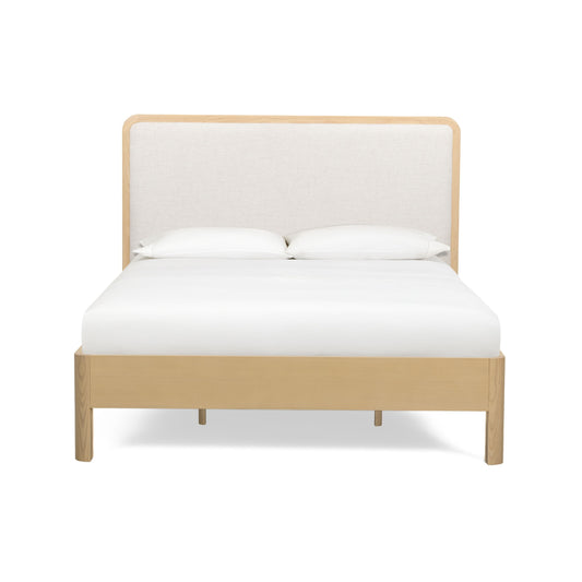 Rafaelle Natural Solid Ash Bed - TOV-B55025