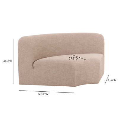 Gorge Modular Corner Wedge - TOV-L69415-W