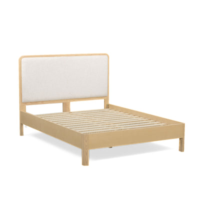 Rafaelle Natural Solid Ash Bed - TOV-B55025