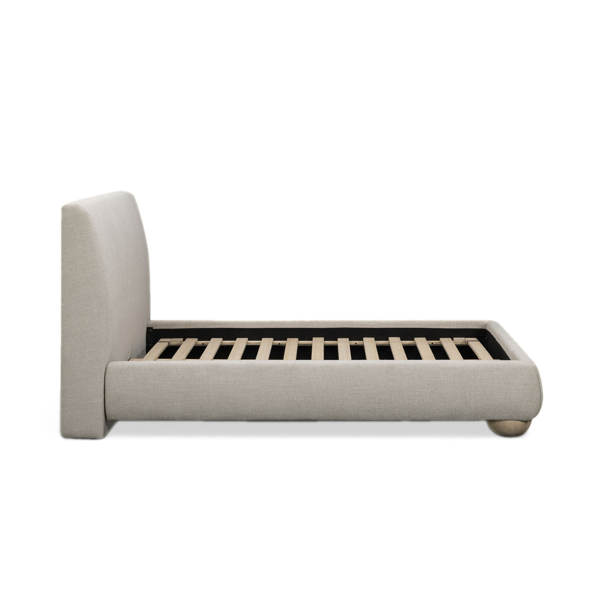 Rayne Textured Fabric Bed - TOV-B54944
