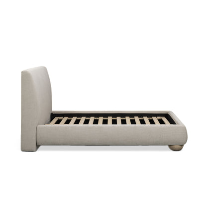 Rayne Textured Fabric Bed - TOV-B54944