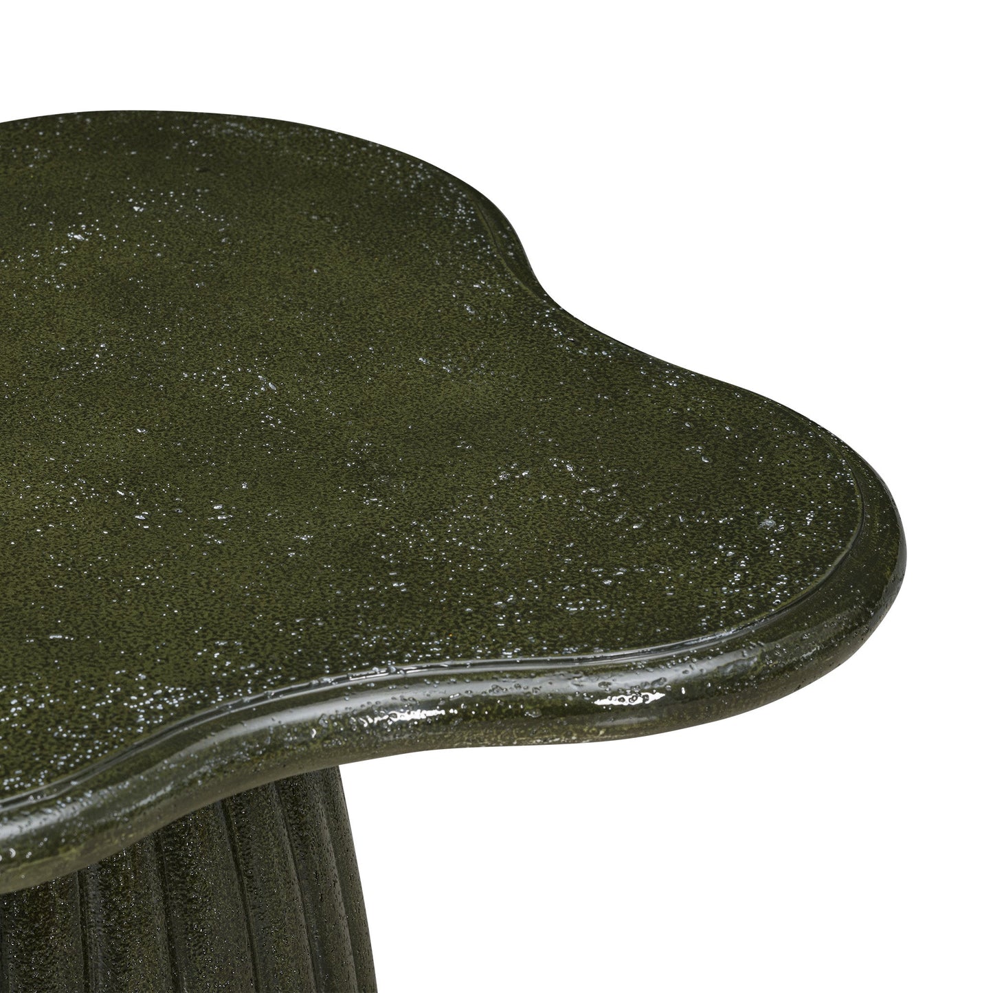 Addison Green Concrete Indoor/Outdoor Side Table - TOV-OC55057