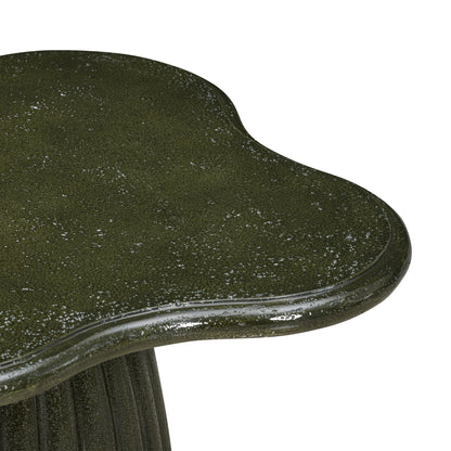 Addison Green Concrete Indoor/Outdoor Side Table - TOV-OC55057