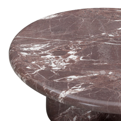 Juju 2-Piece Faux Marble Indoor/Outdoor Nesting Coffee Table Set