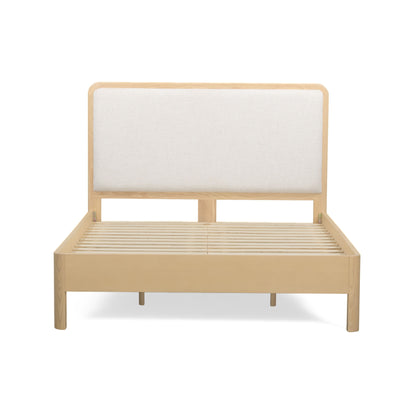 Rafaelle Natural Solid Ash Bed - TOV-B55025