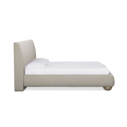 Rayne Textured Fabric Bed - TOV-B54945