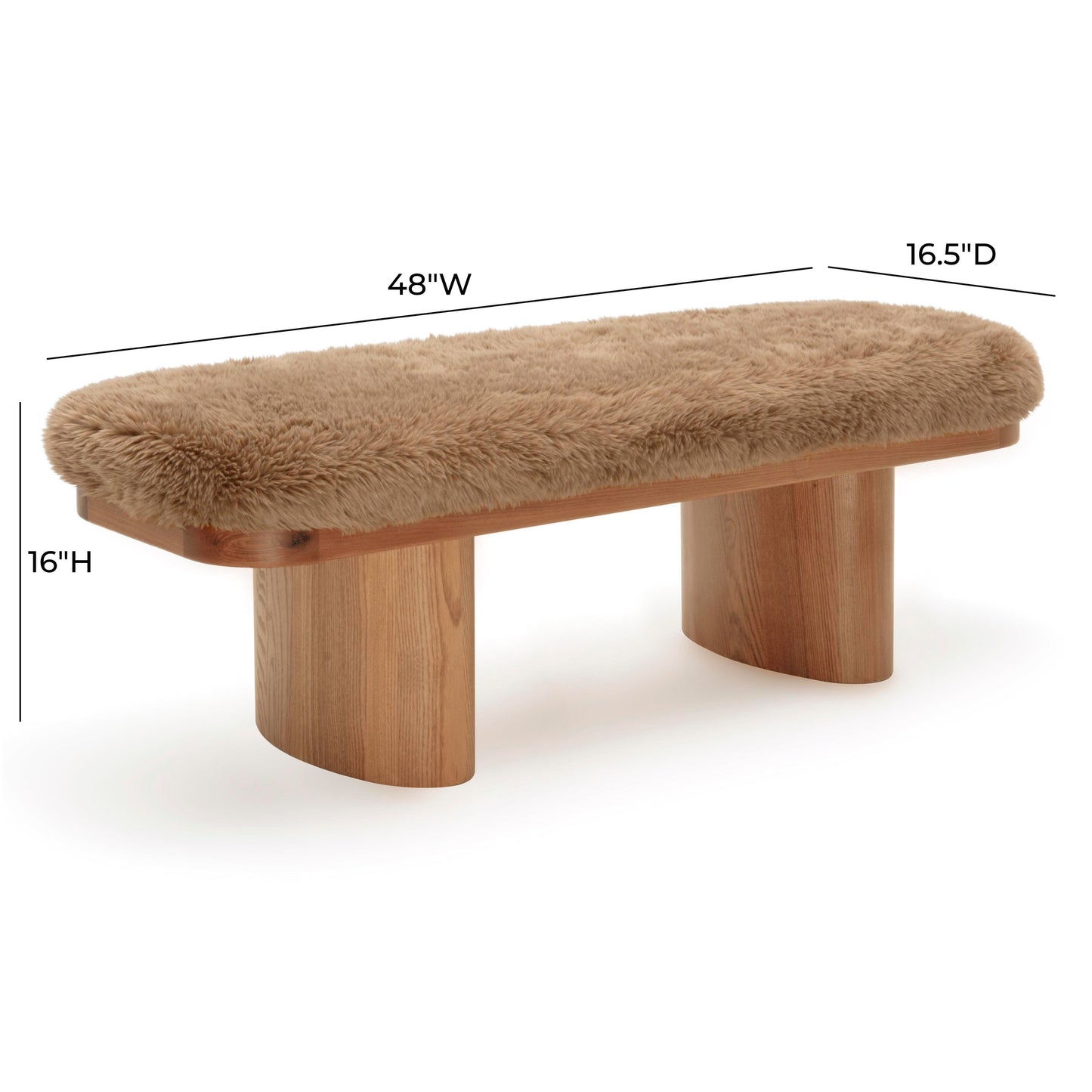 Ollie Upholstered Bench - TOV-OC69384