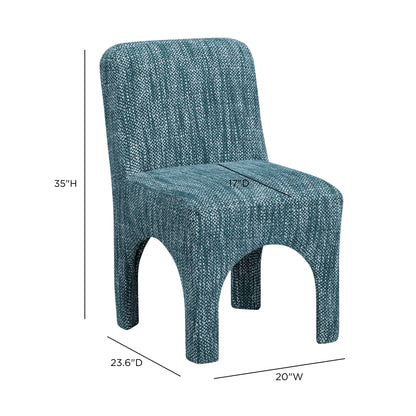 Tomlin Performance Chenille Dining Chair - TOV-D55115