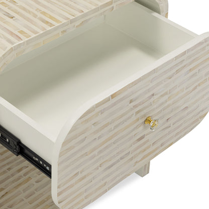 Borno Mother of Pearl Nightstand - TOV-B54951