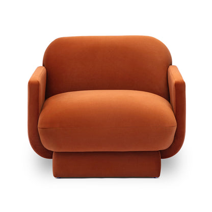 Azalea Performance Velvet Accent Chair