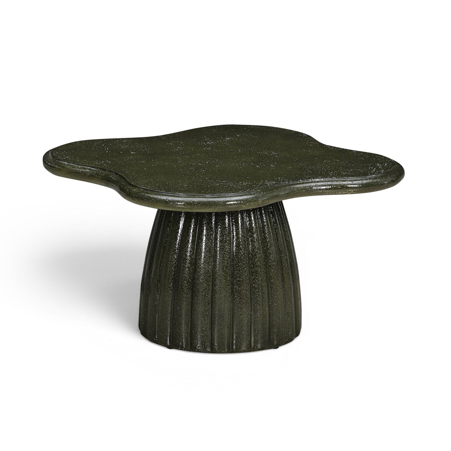 Addison Green Concrete Indoor/Outdoor Coffee Table - TOV-OC55056