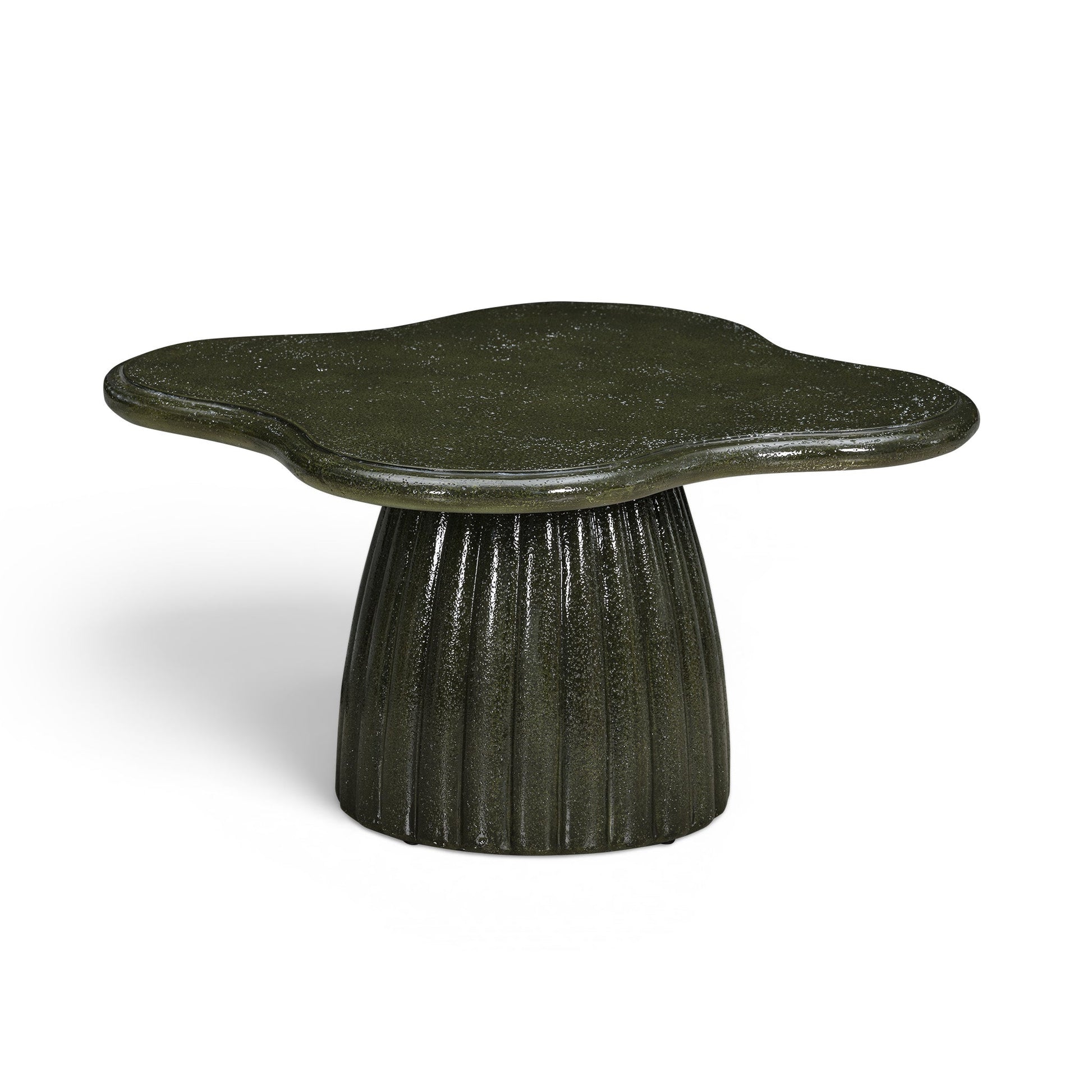 Addison Green Concrete Indoor/Outdoor Coffee Table - TOV-OC55056
