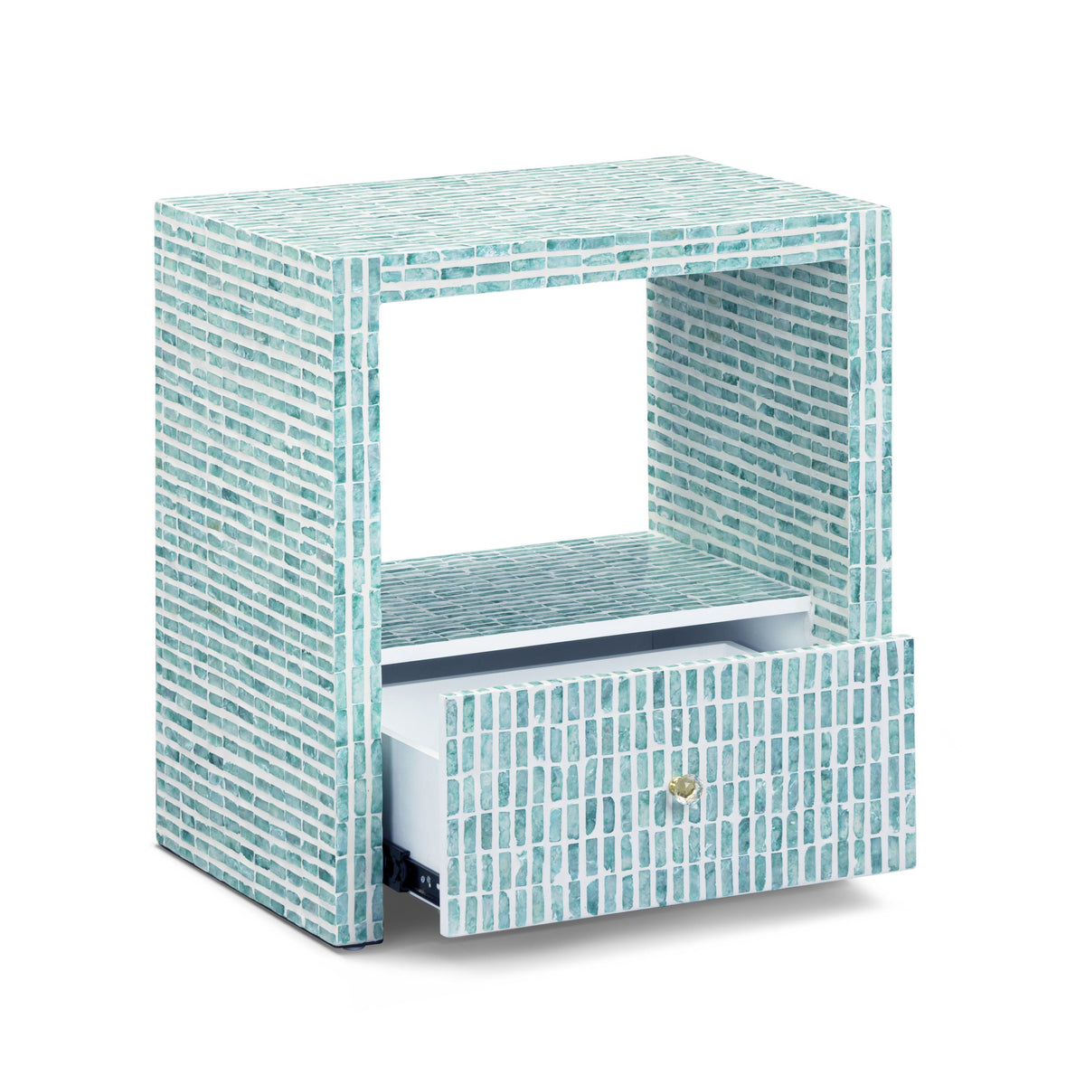 Tia Mother of Pearl Nightstand - TOV-B54952