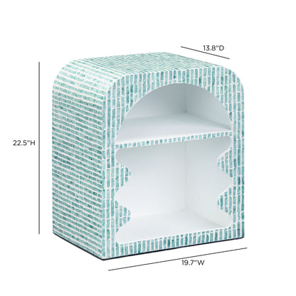 Jess Capiz Shell Nightstand - TOV-B54954