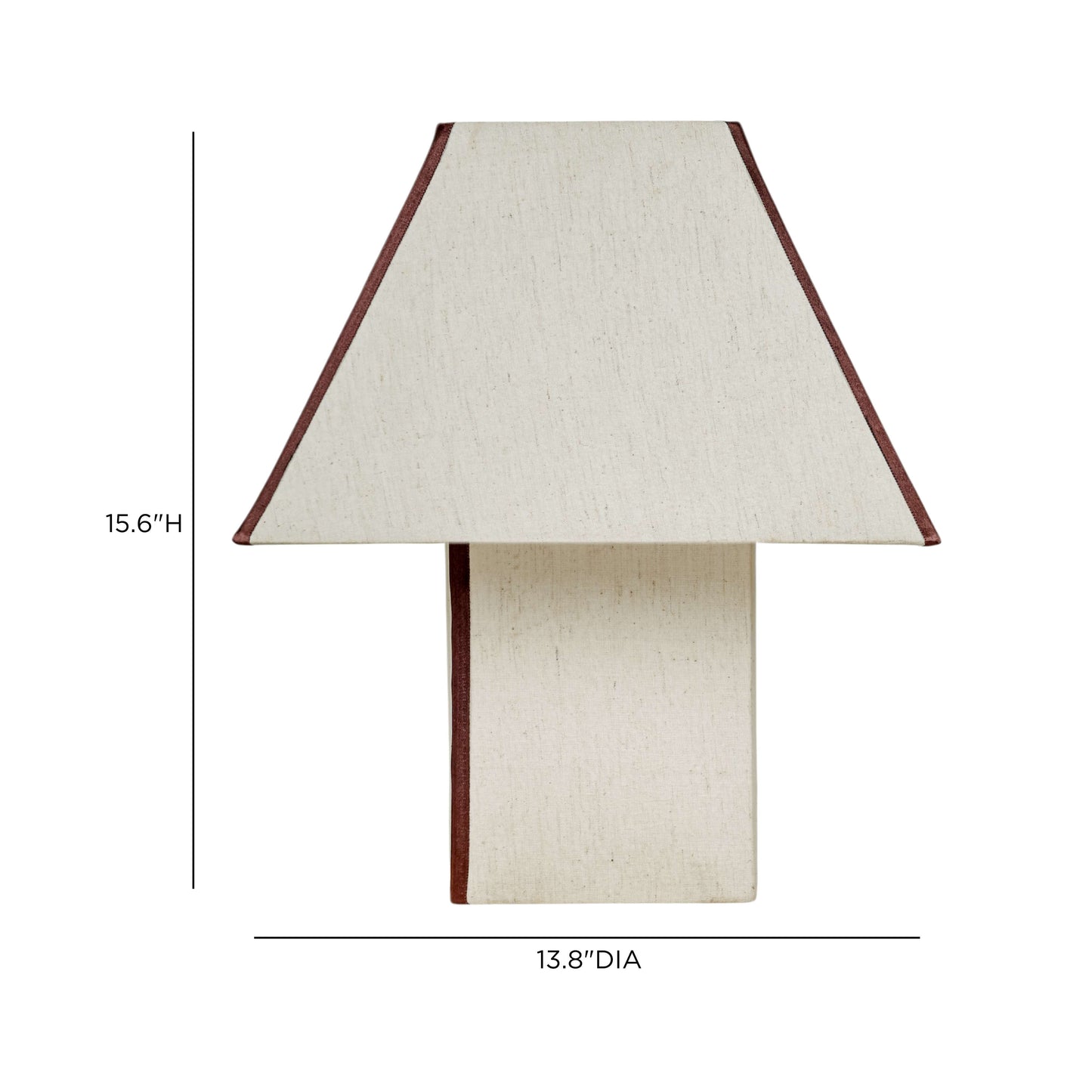 Josephine Pyramid Table Lamp - TOV-G19046