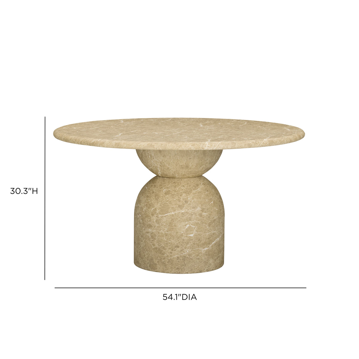Cynthia Concrete Indoor/Outdoor Dining Table - TOV-D54980