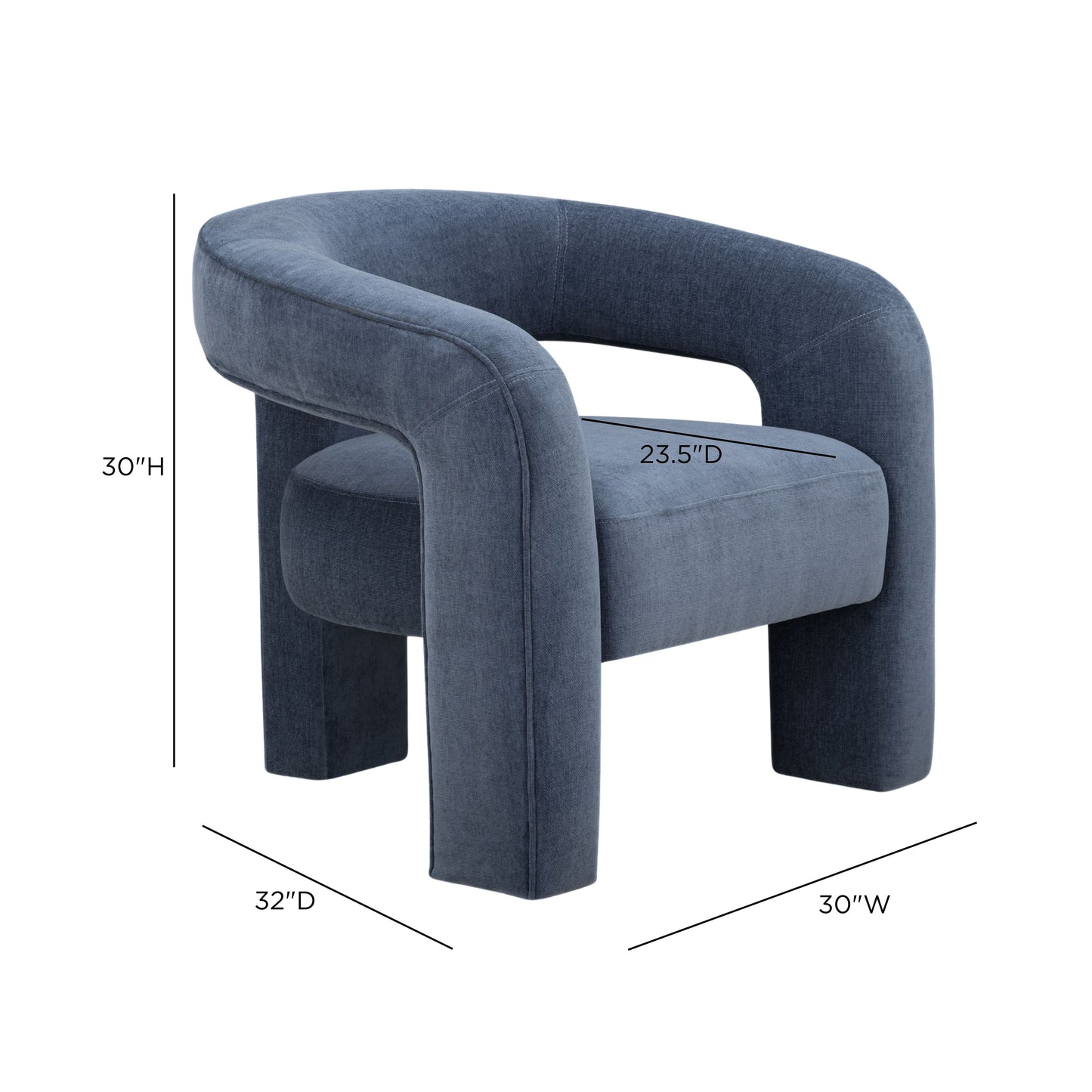 Malone Accent Chair - TOV-S55007