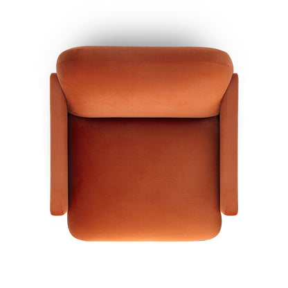 Azalea Performance Velvet Accent Chair