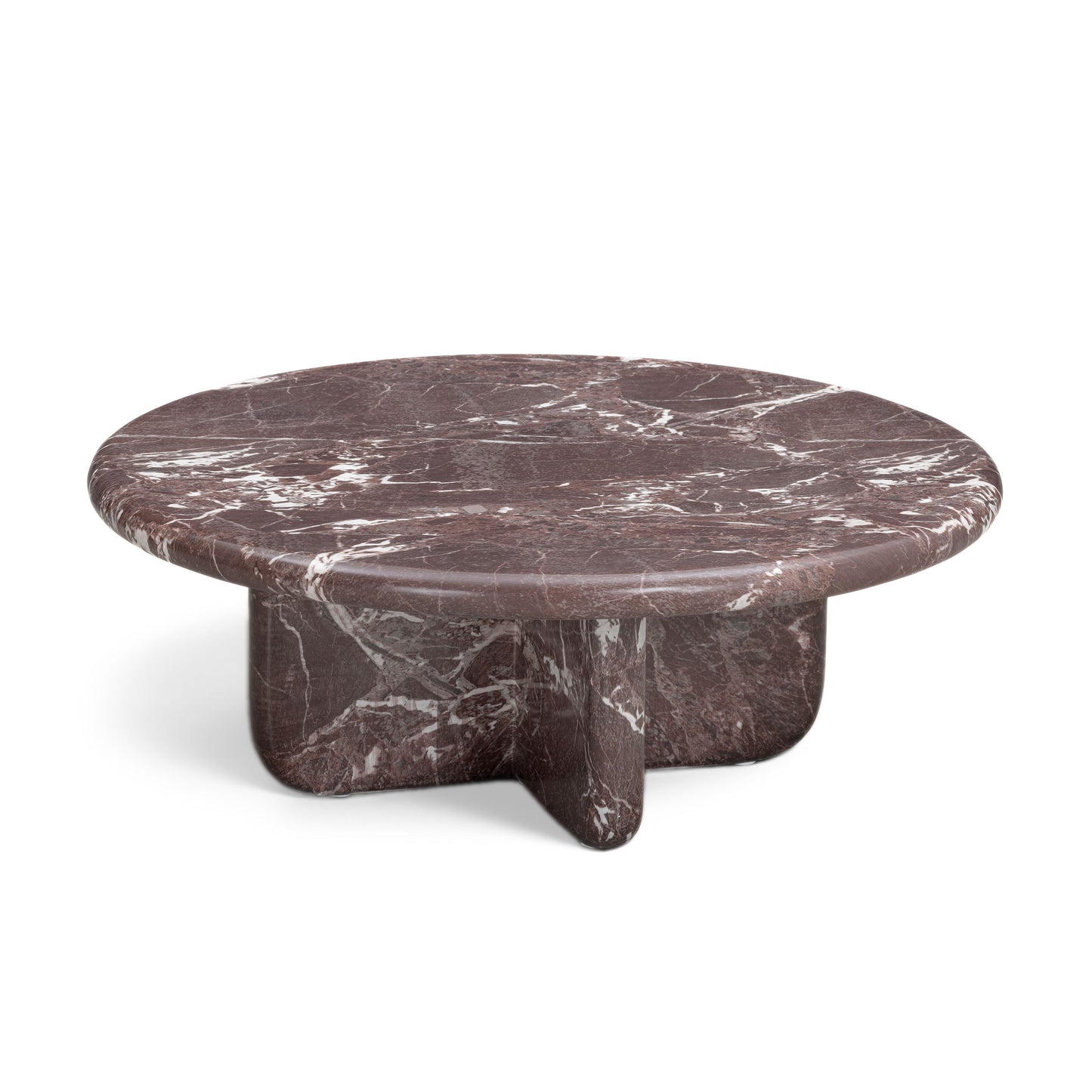 Juju 2-Piece Faux Marble Indoor/Outdoor Nesting Coffee Table Set