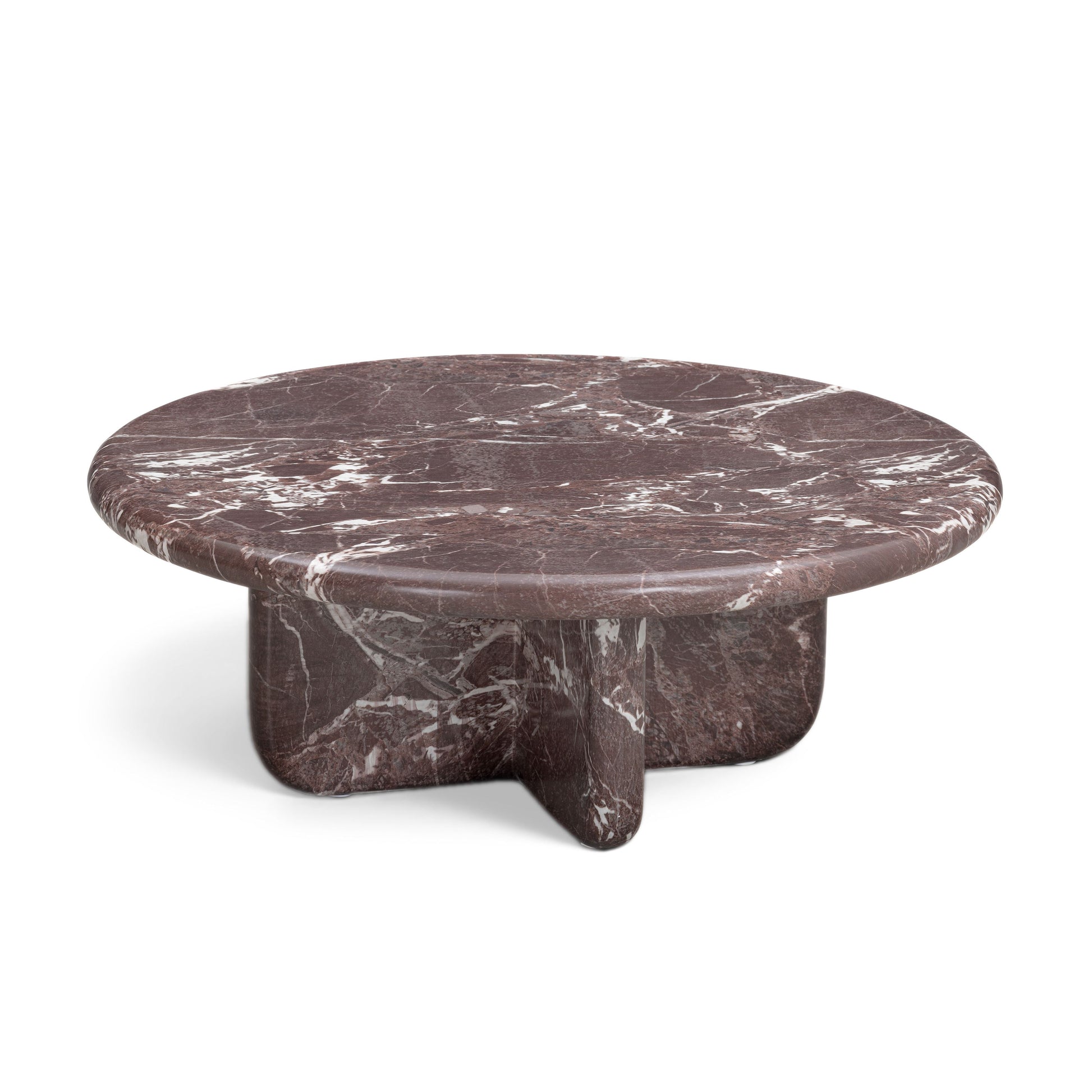 Juju 2-Piece Faux Marble Indoor/Outdoor Nesting Coffee Table Set