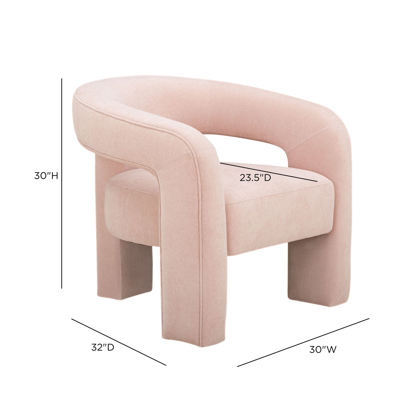 Malone Accent Chair - TOV-S55006