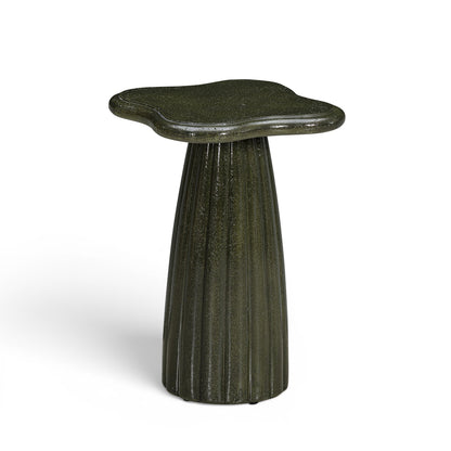 Addison Green Concrete Indoor/Outdoor Side Table - TOV-OC55057