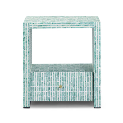 Tia Mother of Pearl Nightstand - TOV-B54952
