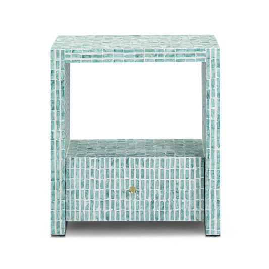 Tia Mother of Pearl Nightstand - TOV-B54952