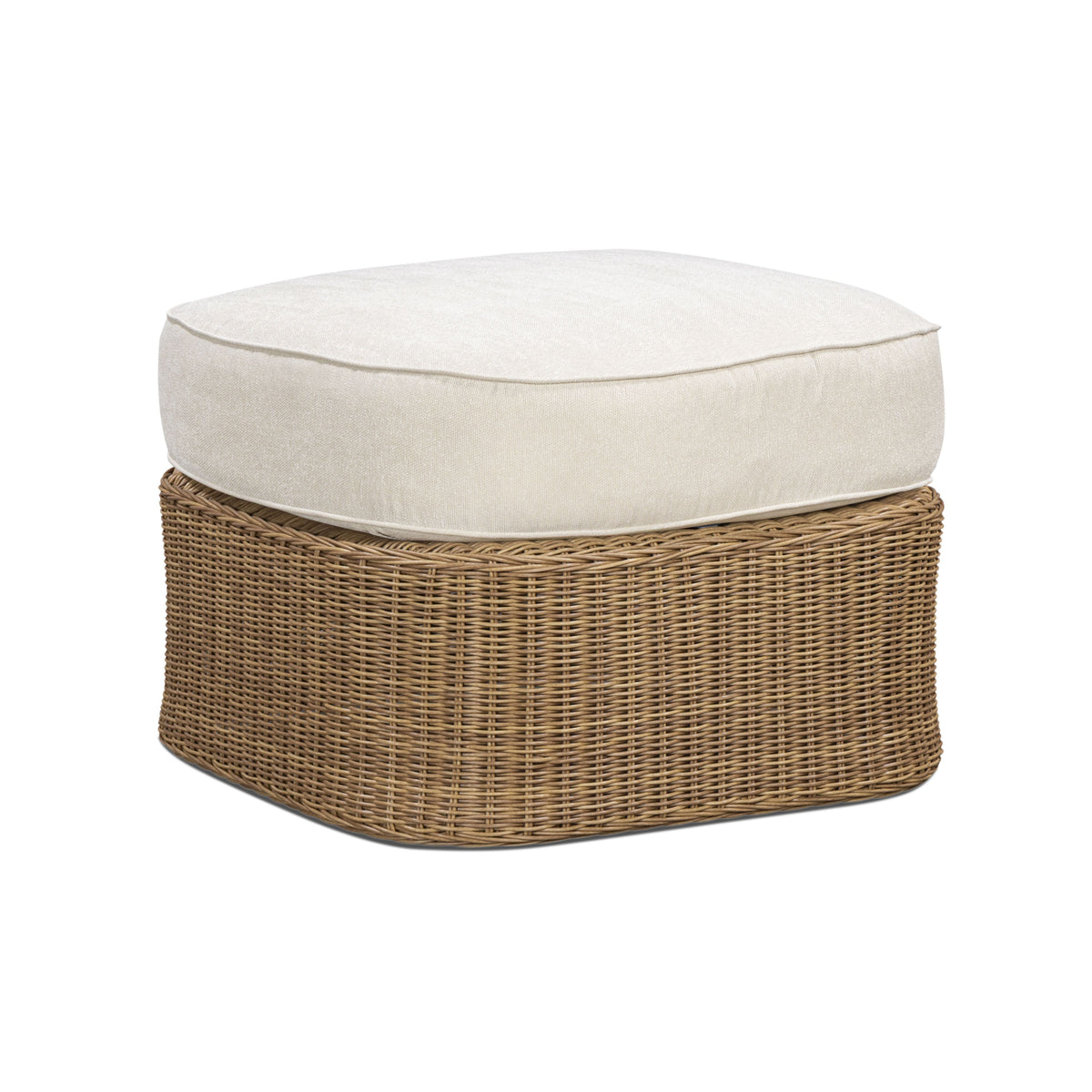 Axel Boucle Outdoor Ottoman - TOV-O54922