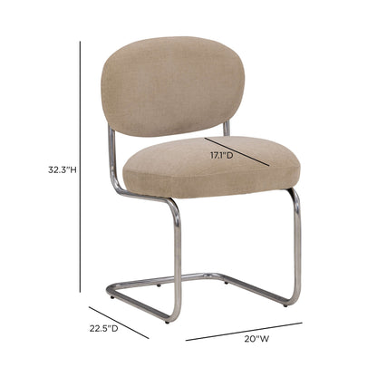 Becky Performance Chenille Chair - TOV-S55009