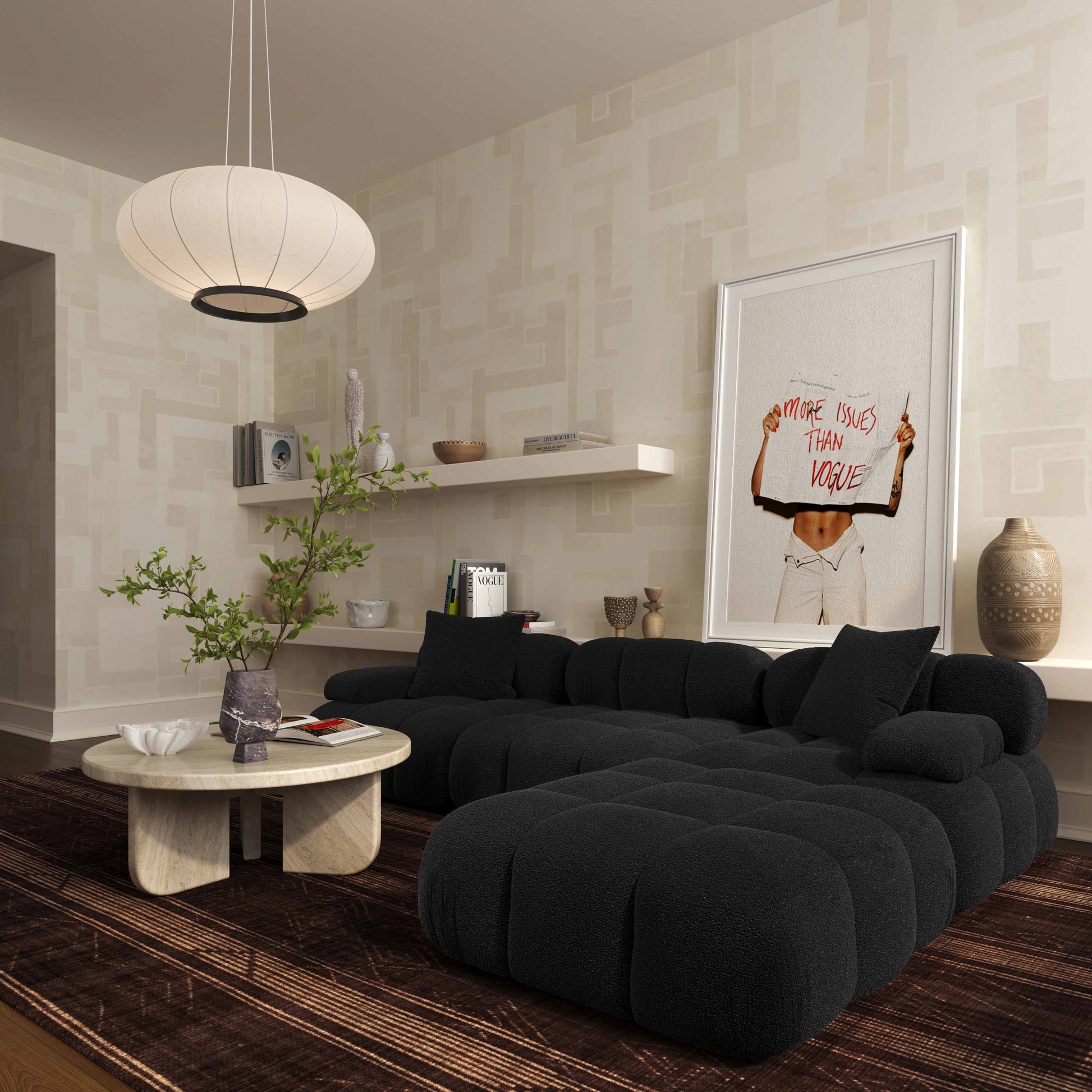 Calliope Performance Modular Corner Chair