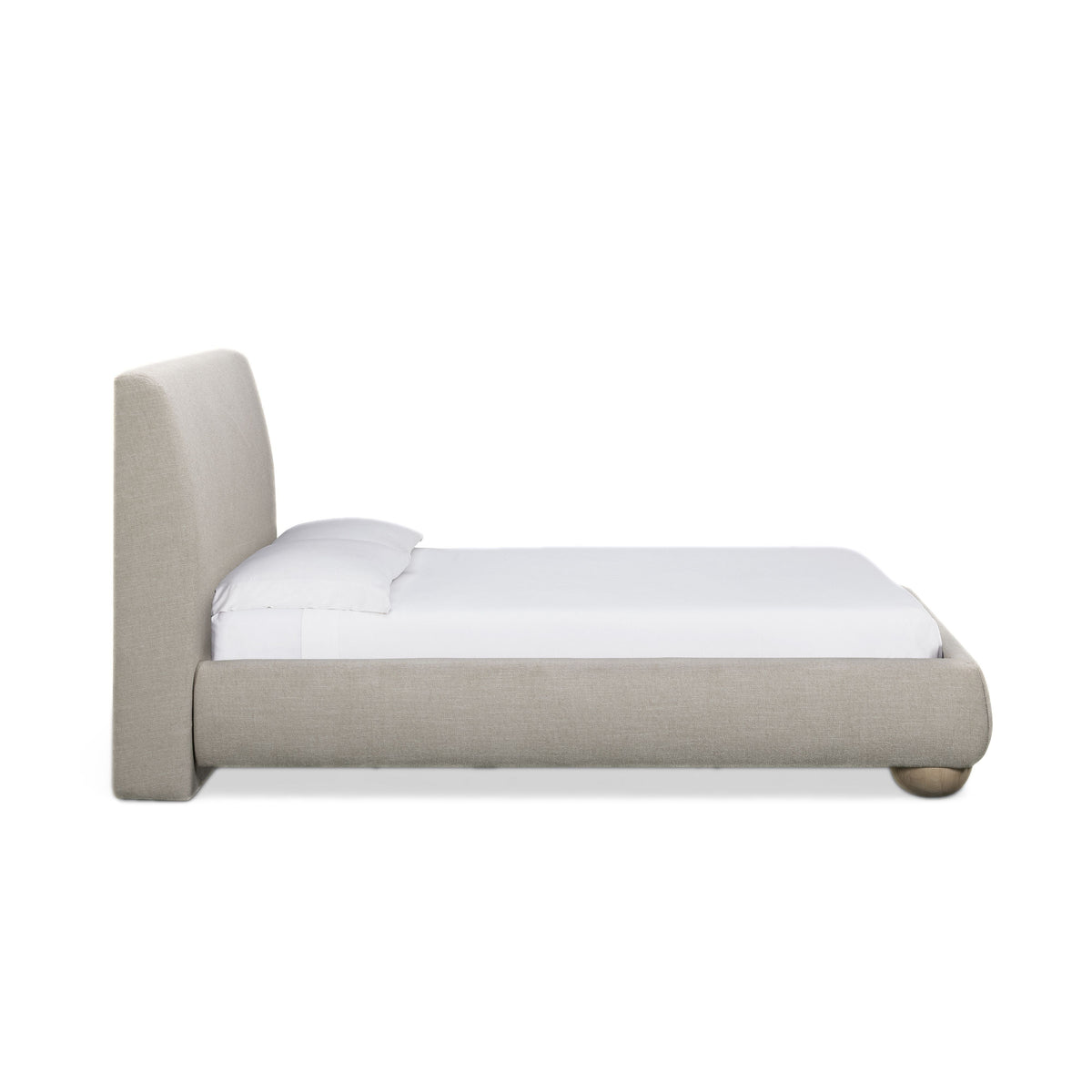 Rayne Textured Fabric Bed - TOV-B54944