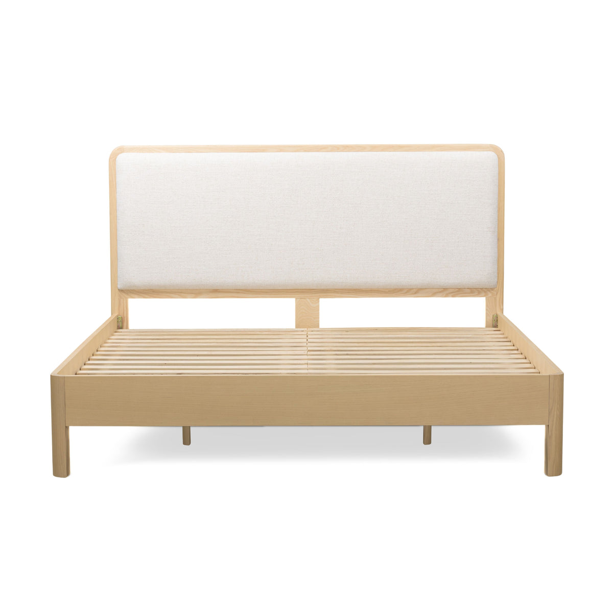 Rafaelle Natural Solid Ash Bed - TOV-B55026