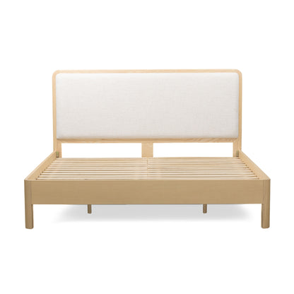 Rafaelle Natural Solid Ash Bed - TOV-B55026