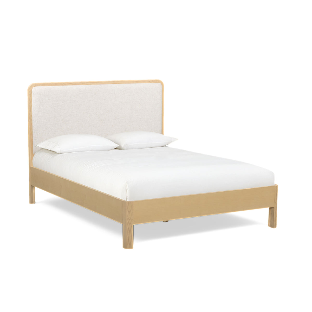 Rafaelle Natural Solid Ash Bed - TOV-B55025