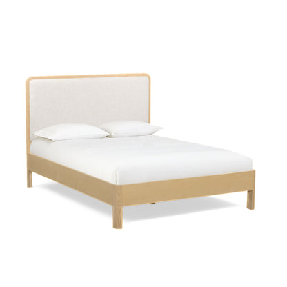 Rafaelle Natural Solid Ash Bed - TOV-B55025
