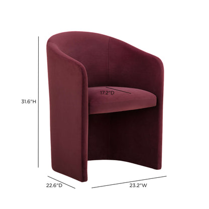 Seraphina Performance Velvet Dining Chair - TOV-D55002