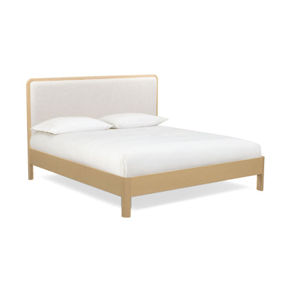 Rafaelle Natural Solid Ash Bed - TOV-B55026