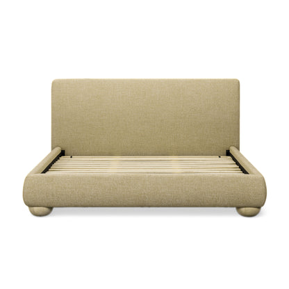 Rayne Textured Fabric Bed - TOV-B54947